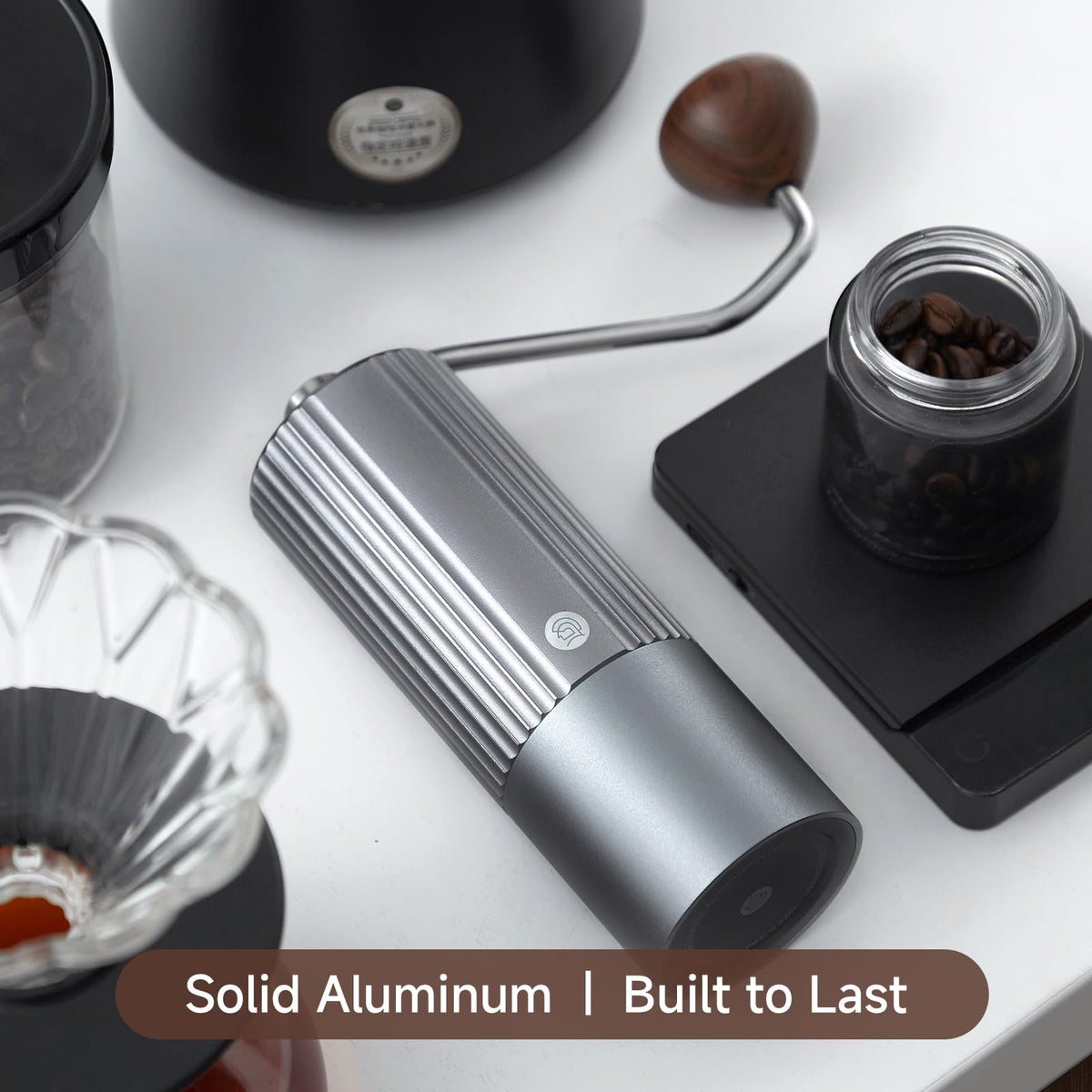 Manual Coffee Grinder, 25g Capacity E6071