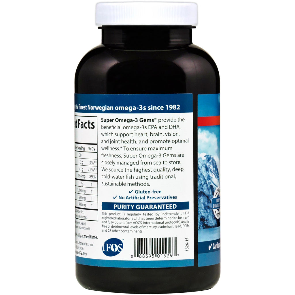 Omega-3 1200 mg 180 Softgels E3172