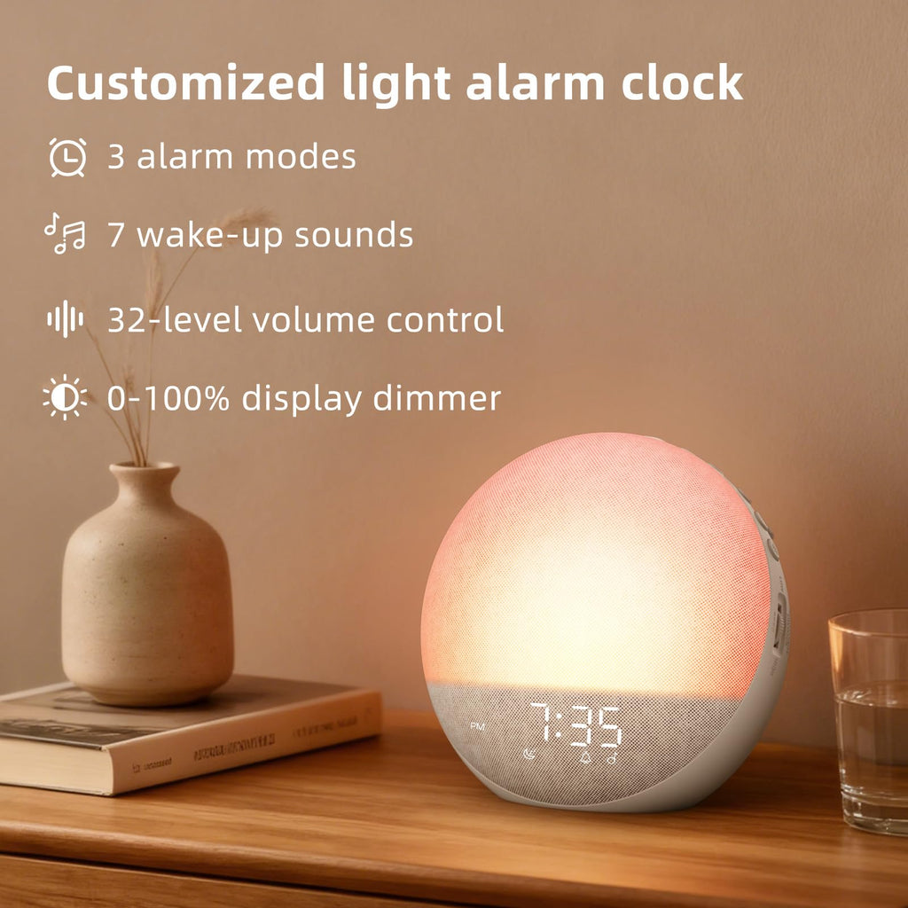 Sunrise Alarm Clock White Noise Machine F929682