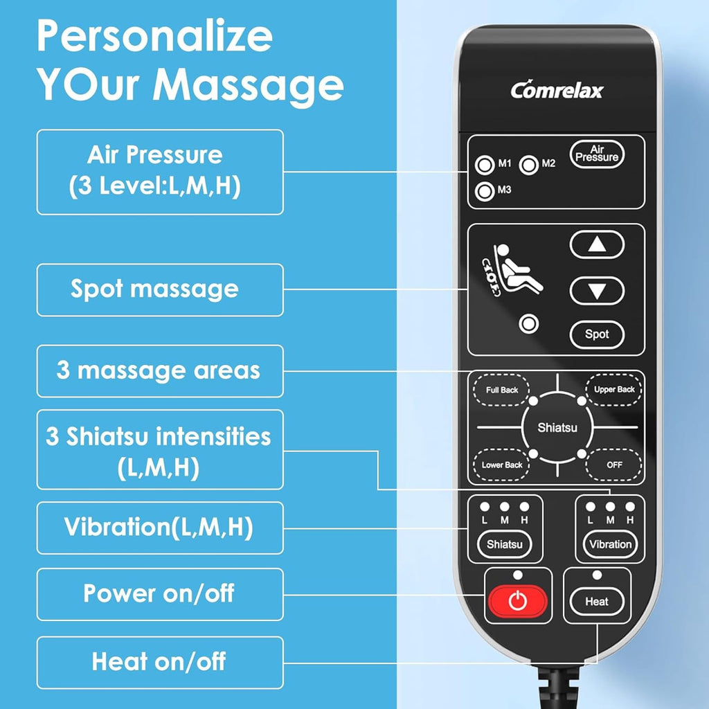 Shiatsu Massage Cushion with Heat E10297