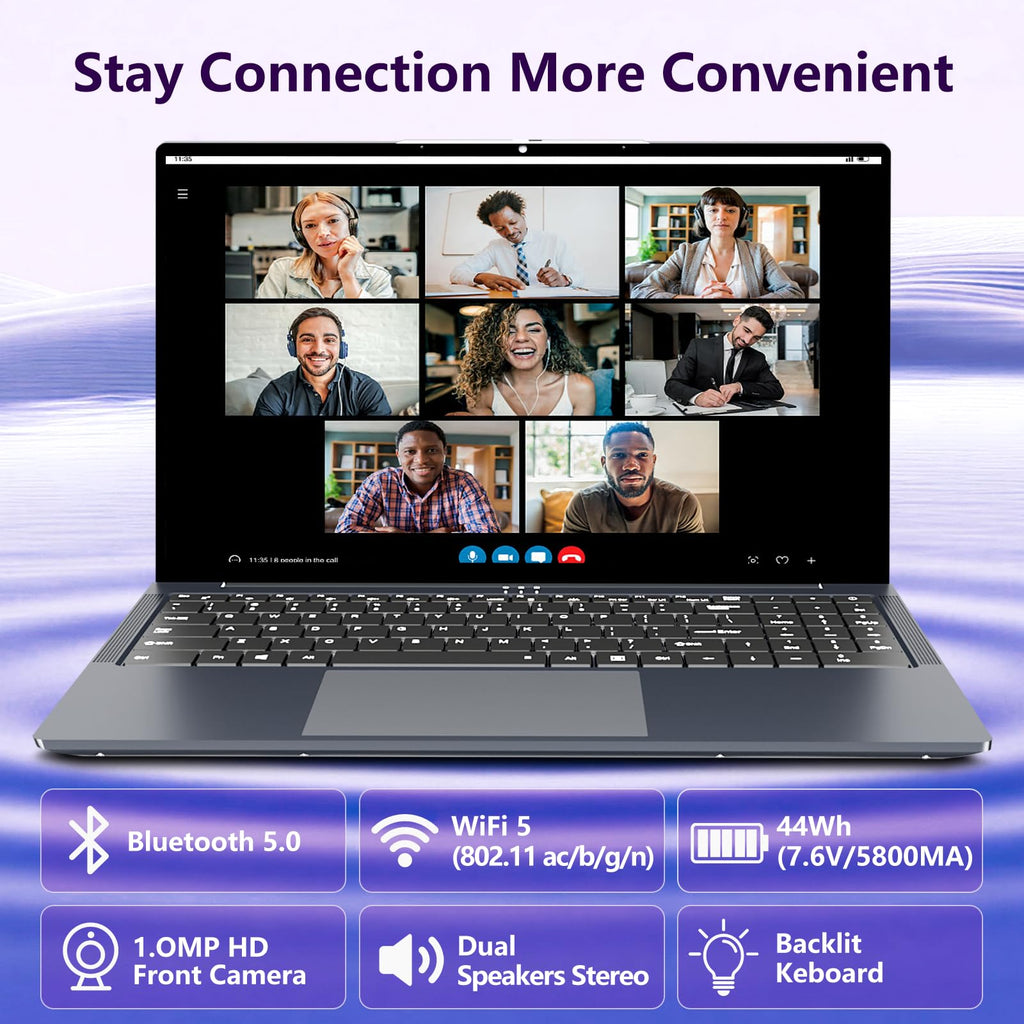 16GB RAM 256GB SSD Core i5 16" IPS FHD Laptop Computer Q7240