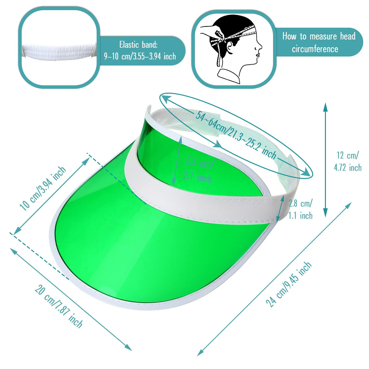 Poker Visors Golf Hats D884