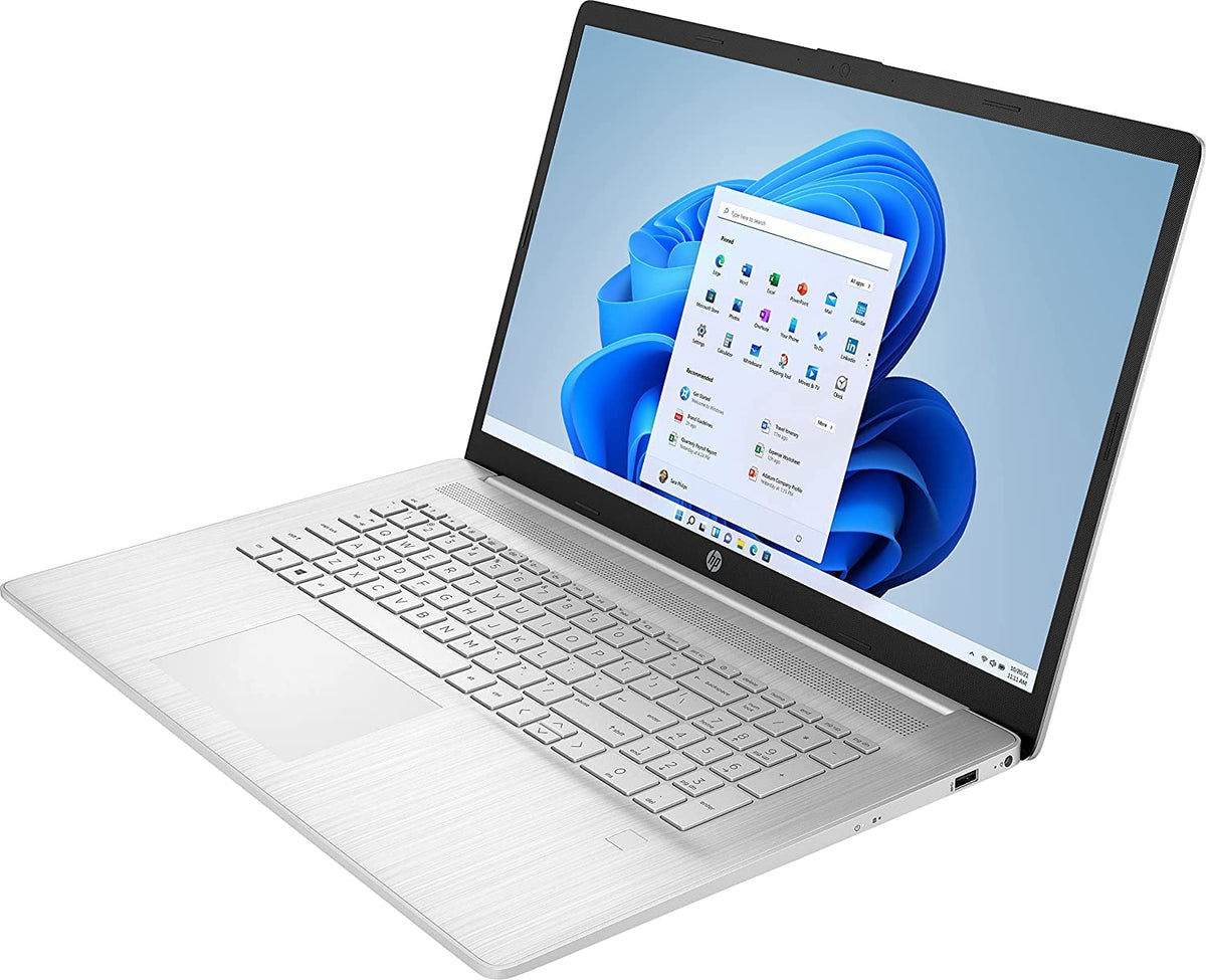 17.3" Full HD Laptop, AMD Ryzen 5, 8GB RAM, 512GB SSD, Natural Silver D6379