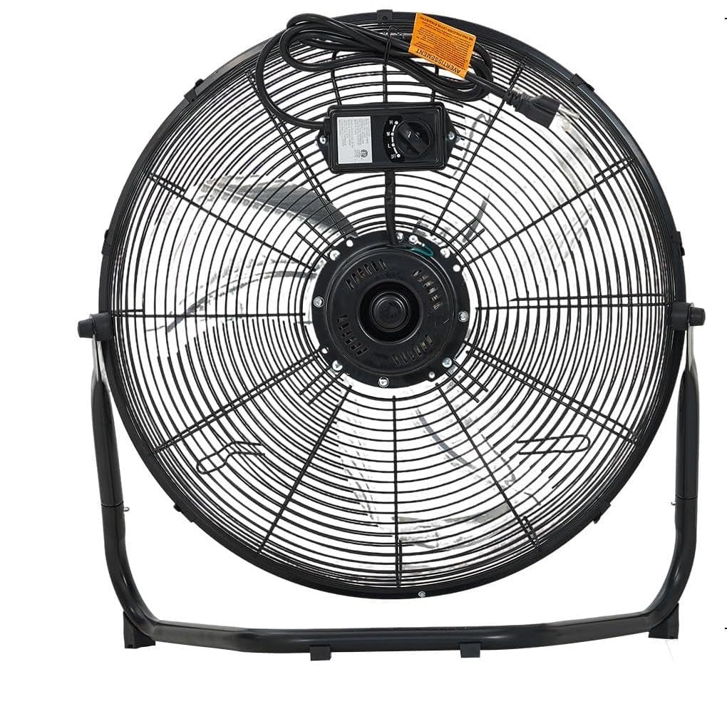 20 Inch 3 Speed High Velocity Industrial Floor Fan O1364