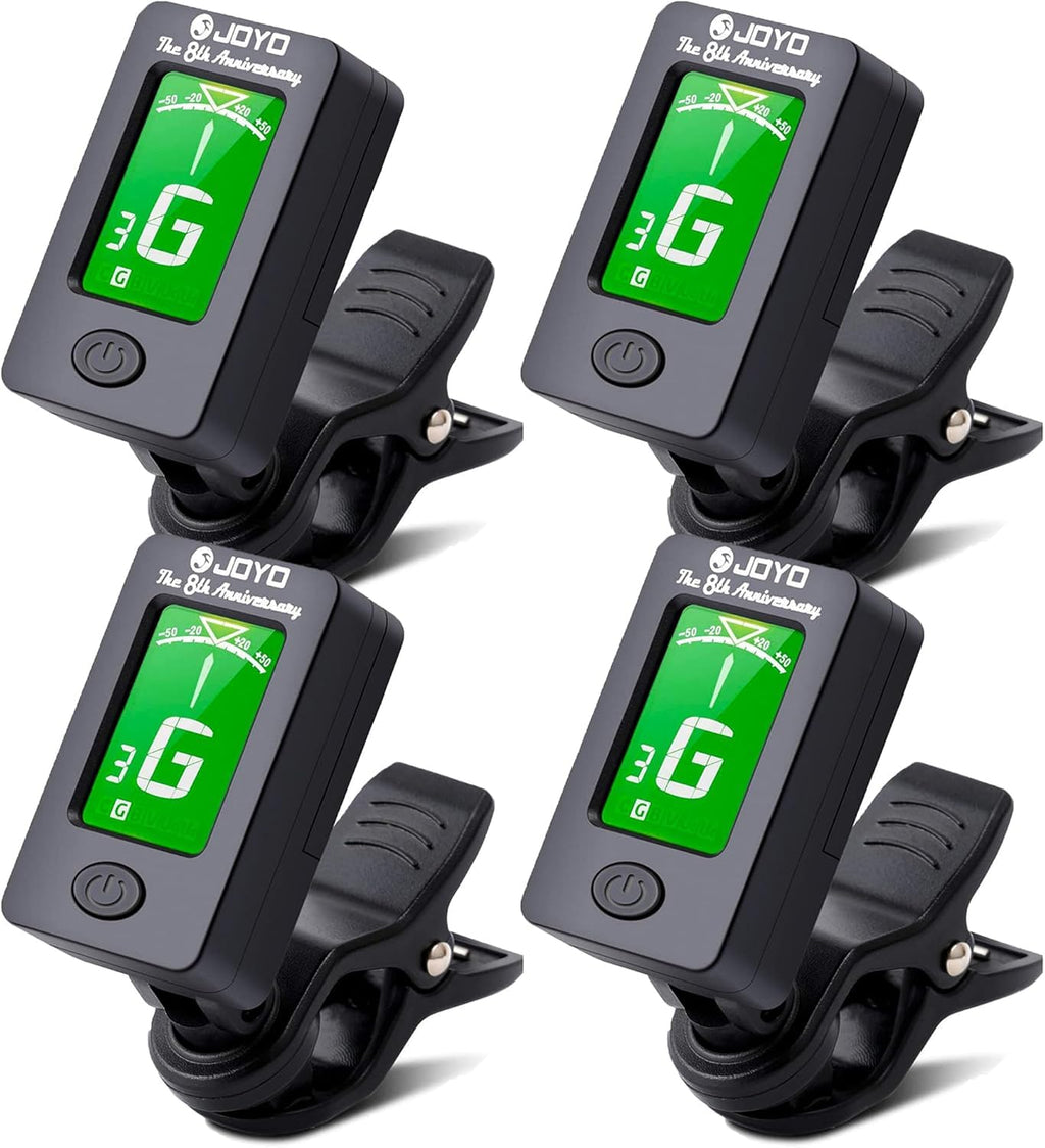 Clip on Chromatic Tuner 4PCS Black I319