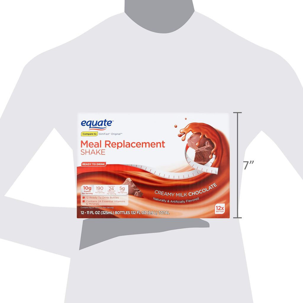 Creamy Milk Chocolate Meal Replacement Shake 11 fl oz 12 Count N88853