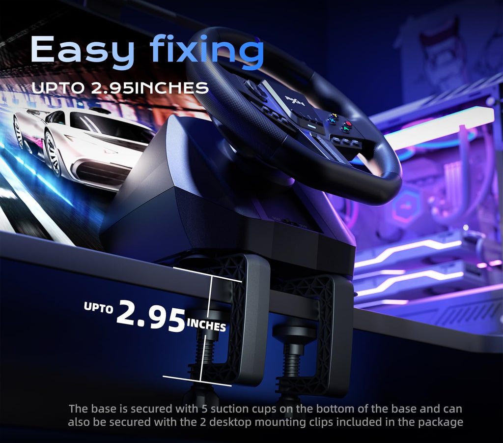 Gaming Steering Wheel D606