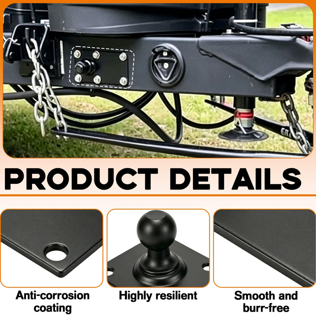 Trailer Sway Control Ball Plate W515