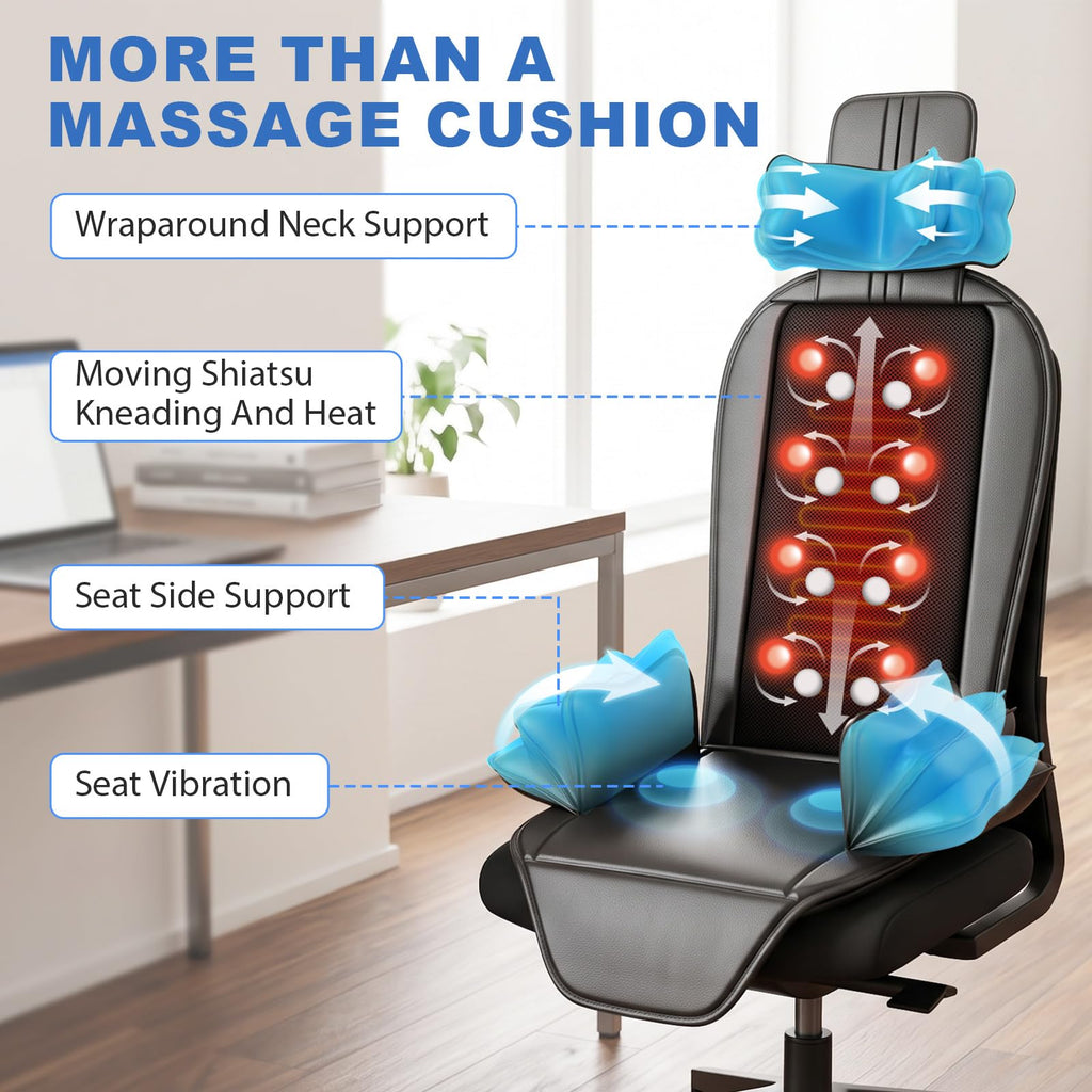Shiatsu Massage Cushion with Heat E10297