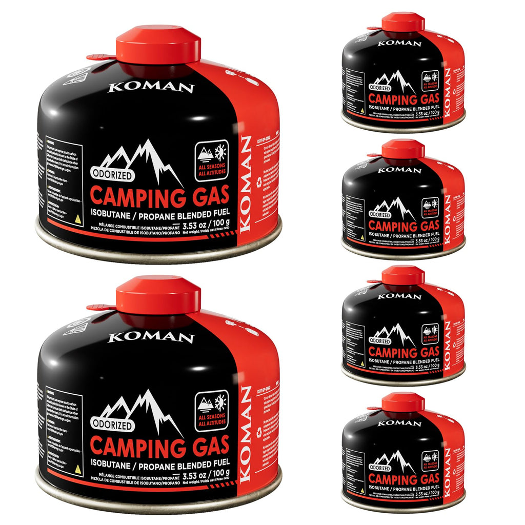 Isobutane Propane Fuel Canister 4 oz 6 Pack Z455383