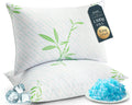 King Size Set of 2 Cooling Hybrid Bed Pillows M166