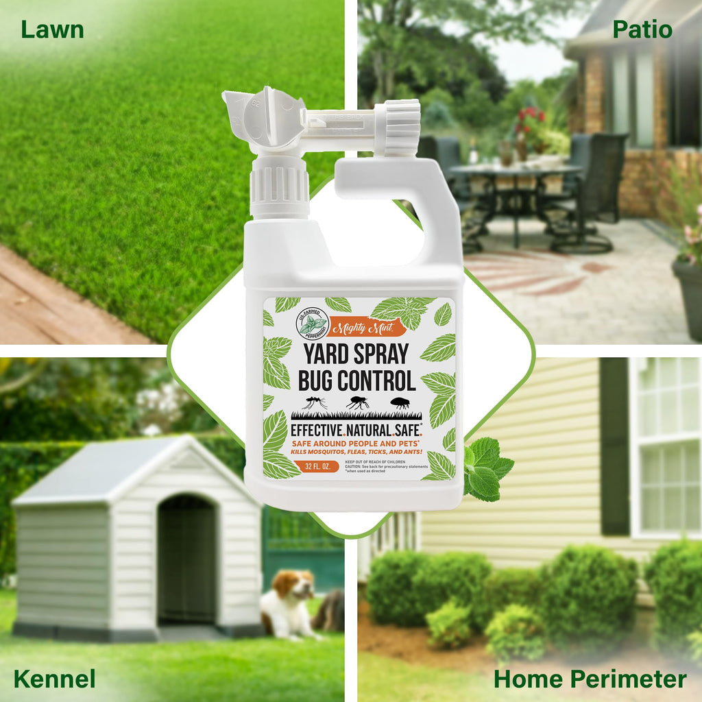 Peppermint Oil Lawn & Yard Bug Control Spray 32 oz Pack of 2 C229
