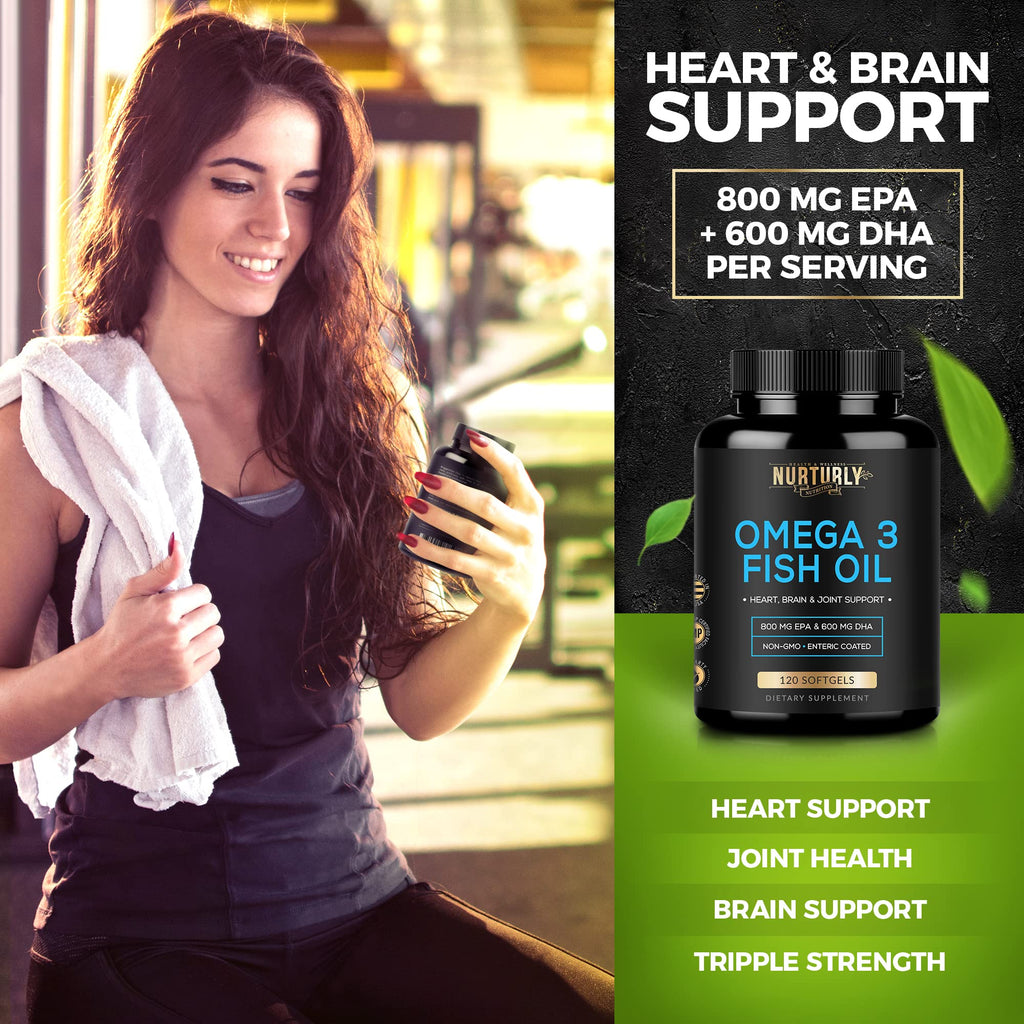 Omega 3 Fish Oil 2000mg 120 Softgels M3519
