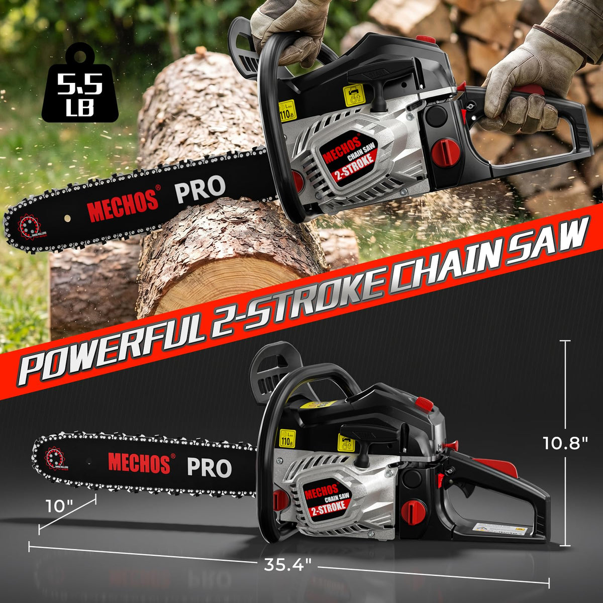 20 & 24 Inch Gas Chainsaw T1031