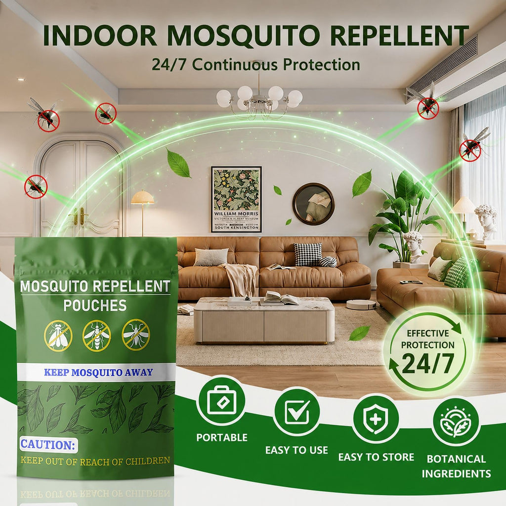 Mosquito Repellent Pouches 60 Days 8 Pack P10364