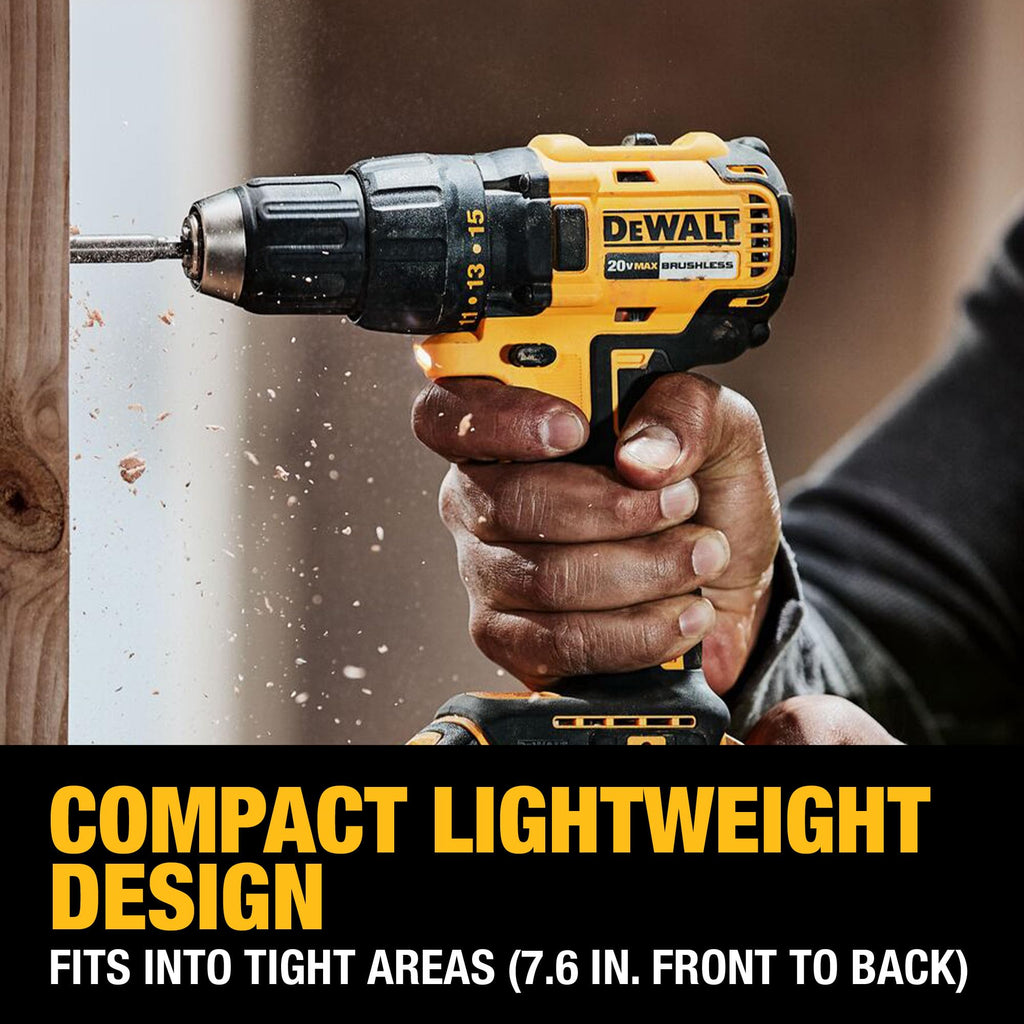 20V MAX Cordless Drill Driver and Circular Saw Combo Kit with 2 Ah Batteries and Charger Q879192