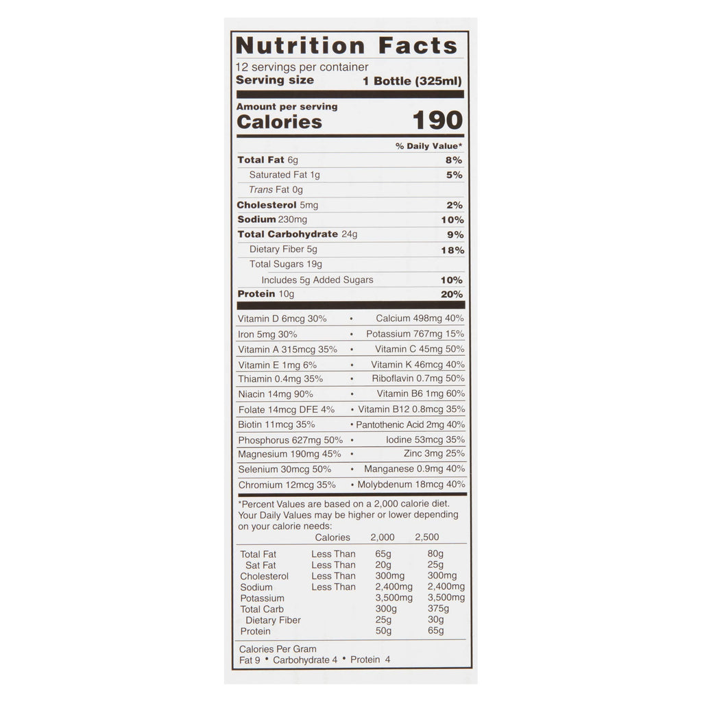 Creamy Milk Chocolate Meal Replacement Shake 11 fl oz 12 Count N88853