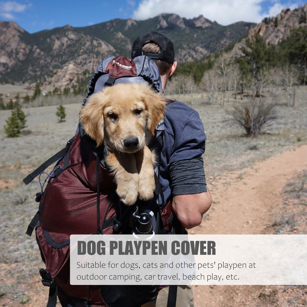 Heavy Duty Oxford Dog Playpen Cover Q417291