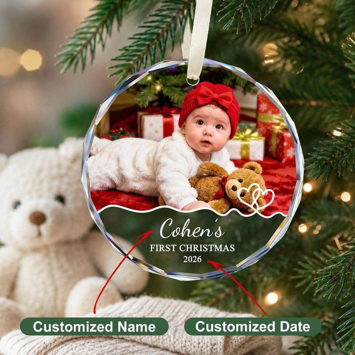 Baby's First Christmas Ornament 2026 O4464