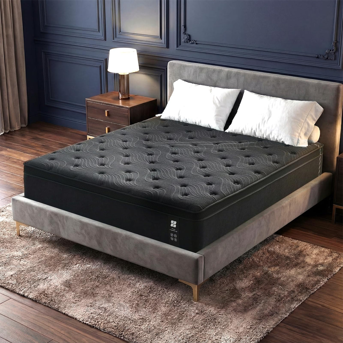 Full Size 12 Inch Memory Foam Hybrid Mattress B9039