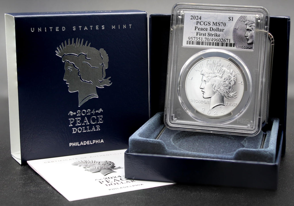 American Silver Peace Dollar Coin Q968