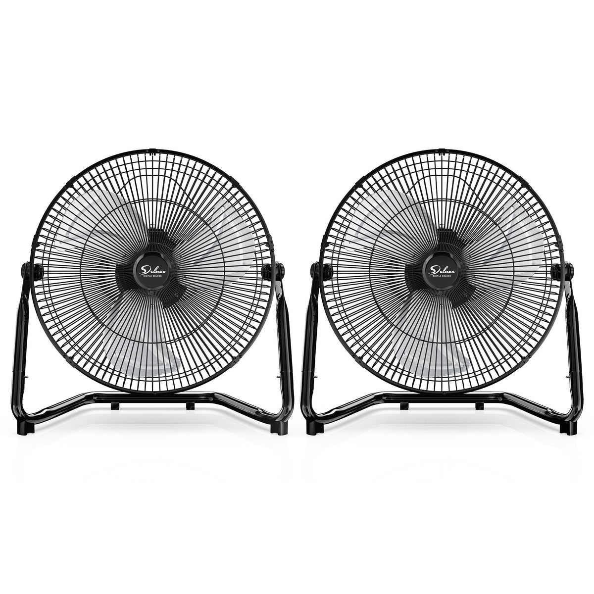 20 Inch 3-Speed High Velocity Metal Industrial Floor Fan T101147