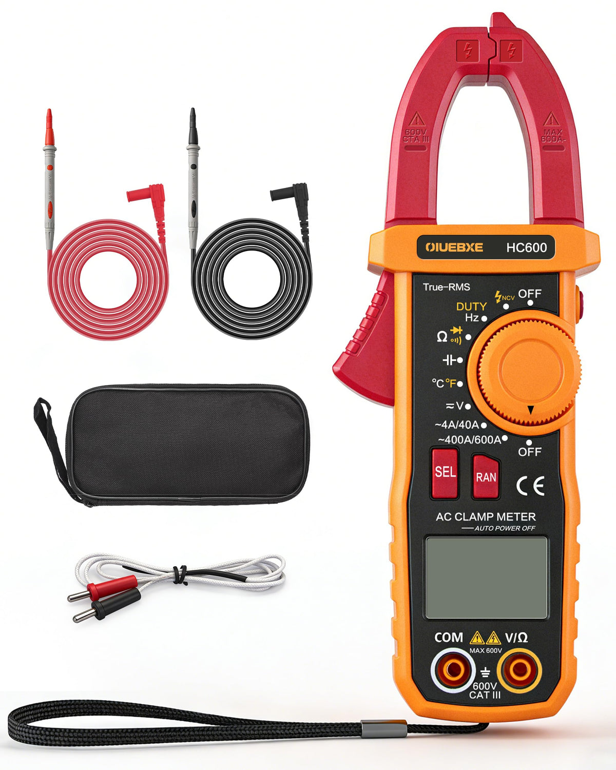 600A True RMS Clamp Meter S938