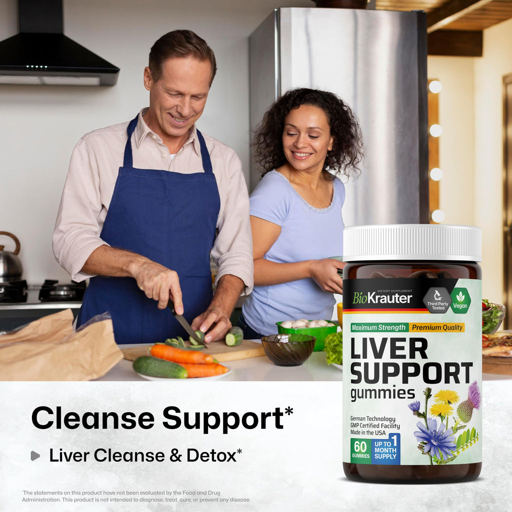 Liver Support 60 Gummies & Liver Detox Tincture 4 Fl. Oz. N431274