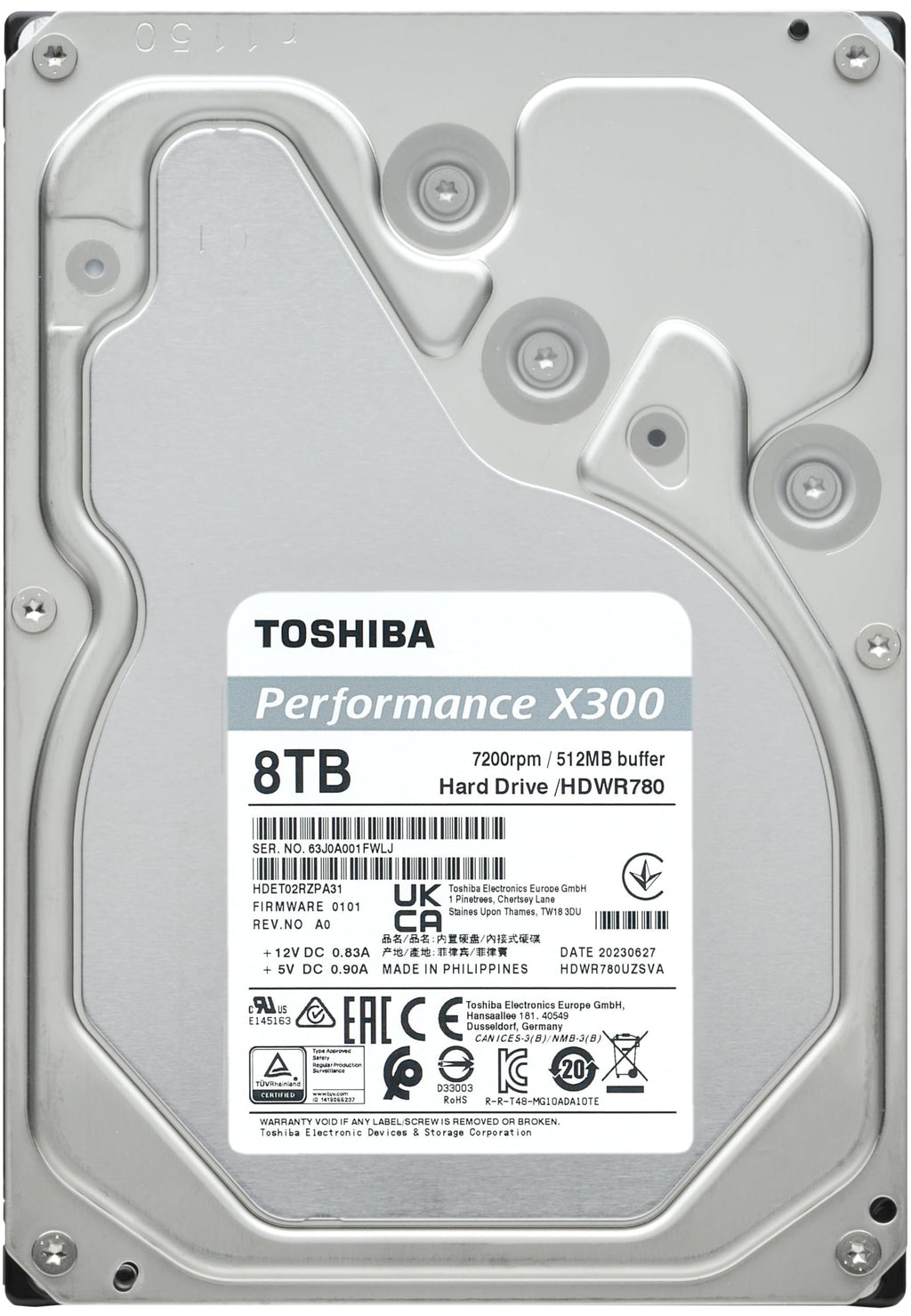 8TB 3.5-Inch Internal Hard Drive L58691