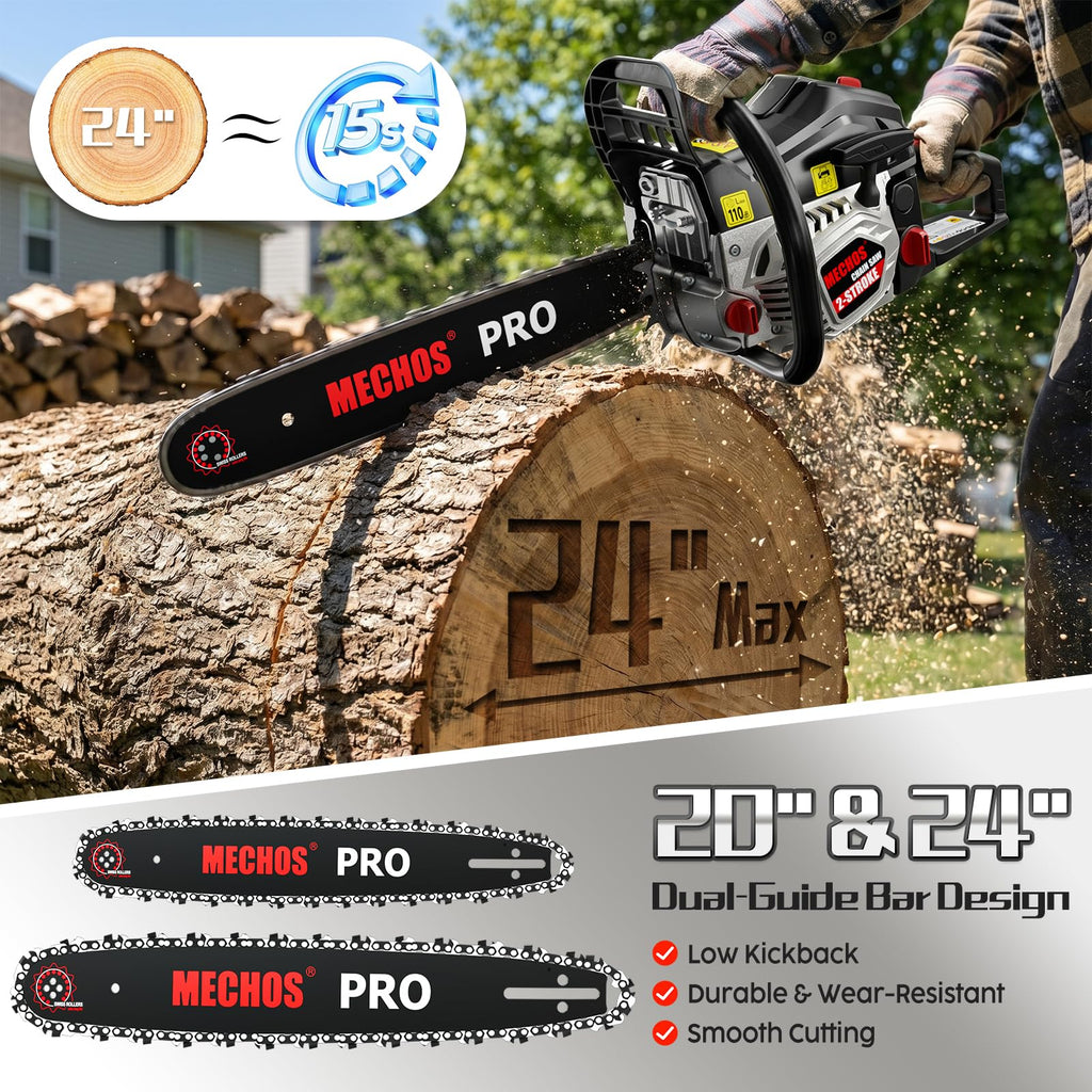 20 & 24 Inch Gas Chainsaw T1031
