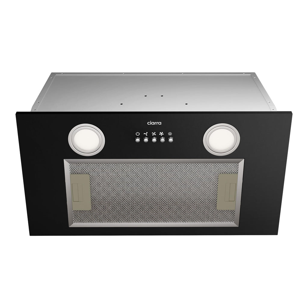 20 inch 650 CFM Black Insert Range Hood M2827