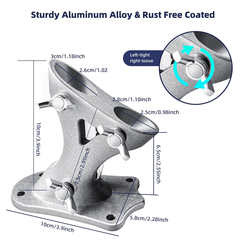 Heavy Duty Flag Pole Mounting Bracket M256