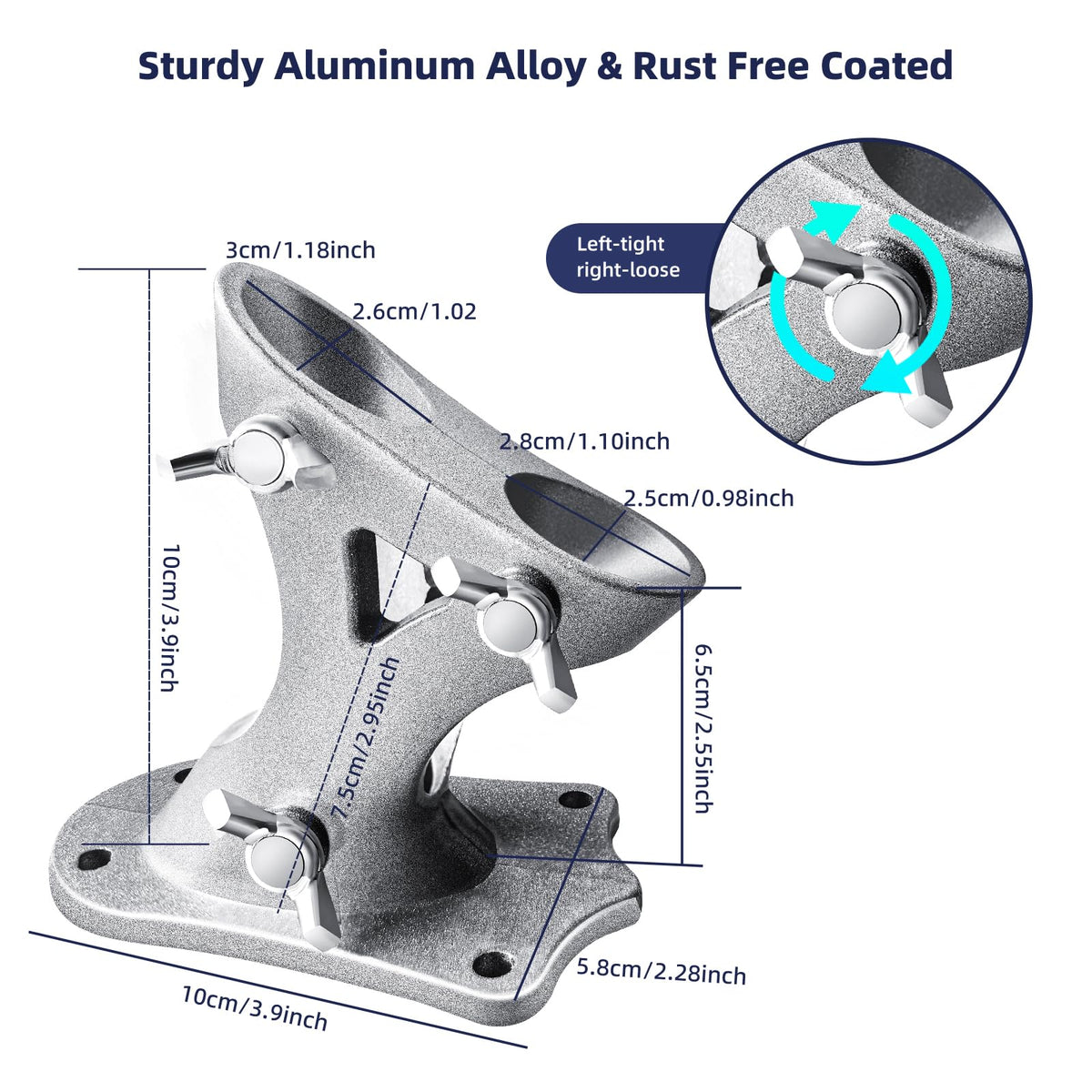 Heavy Duty Flag Pole Mounting Bracket M256