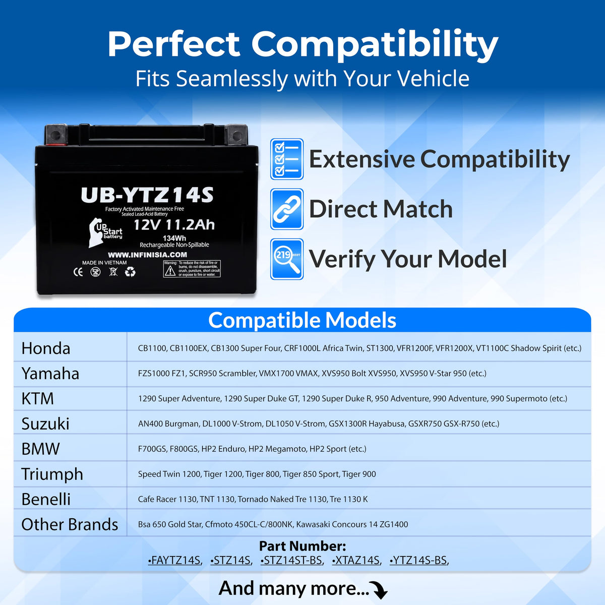 12V 11.2Ah Battery F581797
