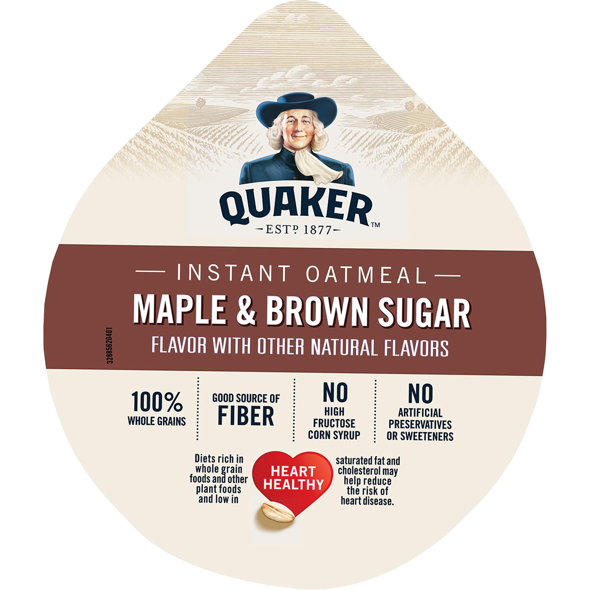 Instant Oatmeal Maple Brown Sugar 1.69 Oz Pack of 5 J3967