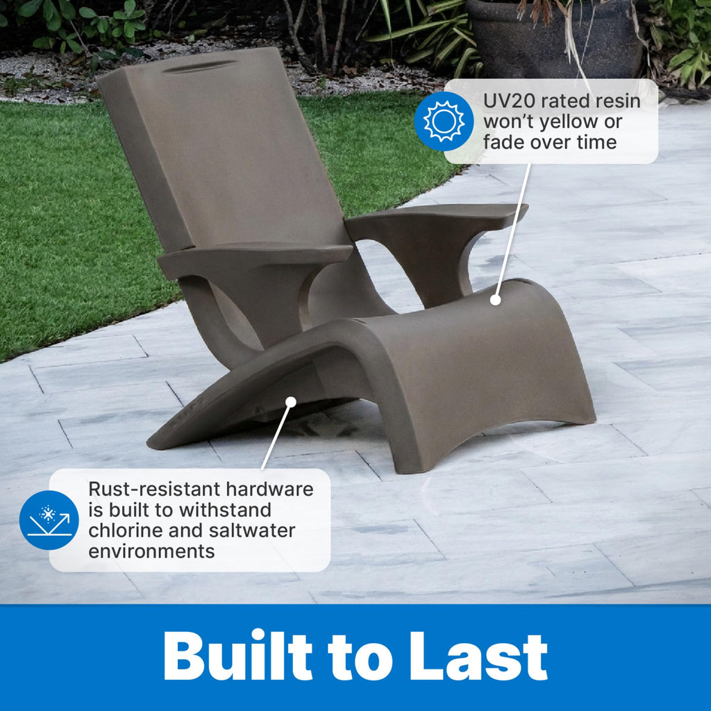 Dark Cedar Adirondack Chair T10069