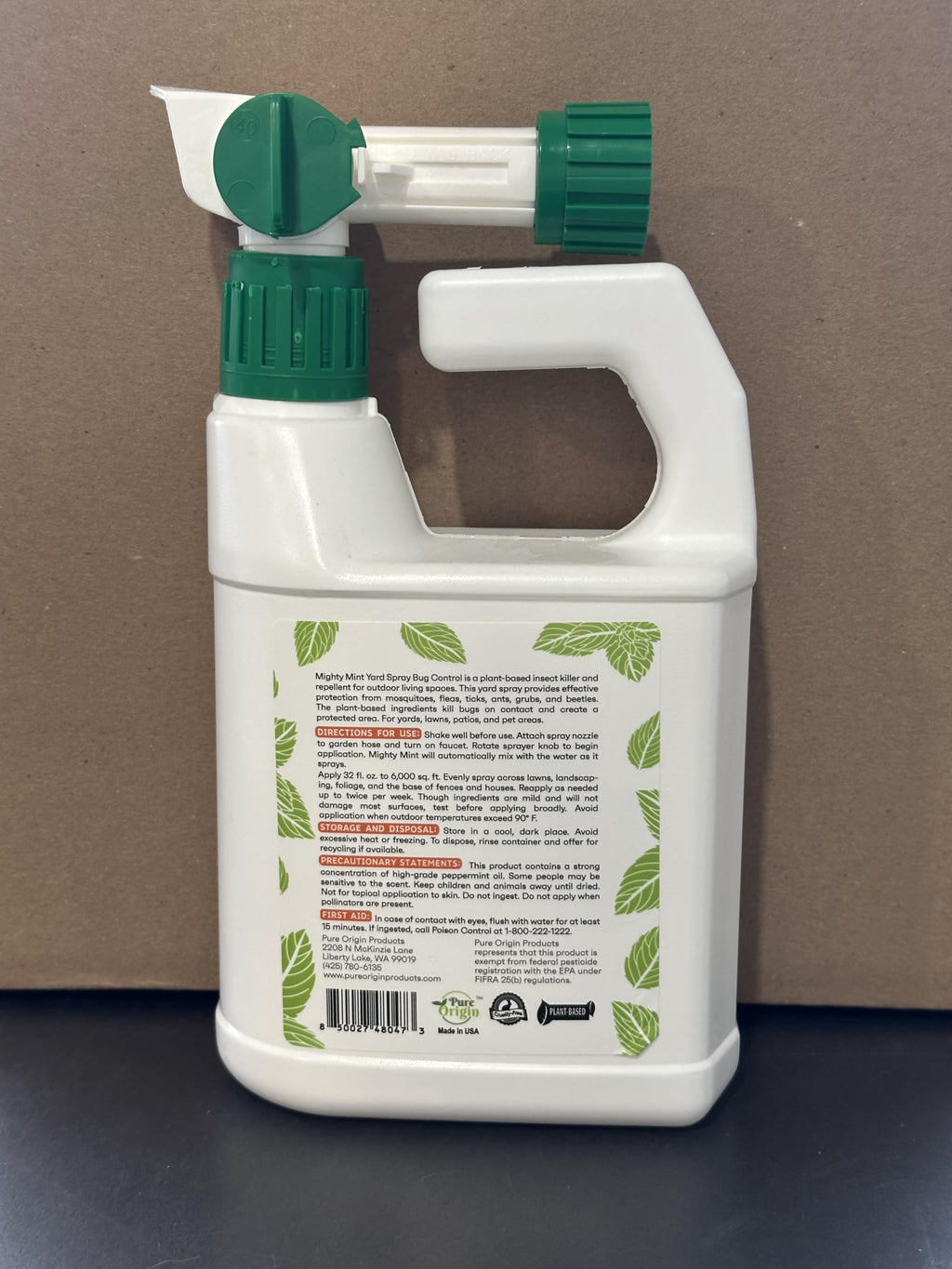 Peppermint Oil Lawn & Yard Bug Control Spray 32 oz Pack of 2 C229