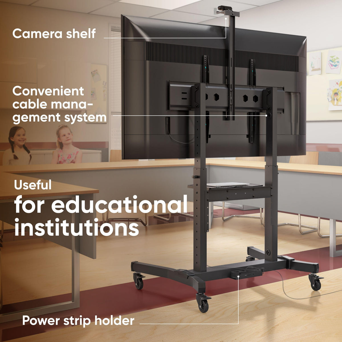 50-100 Inch Mobile TV Stand P660000