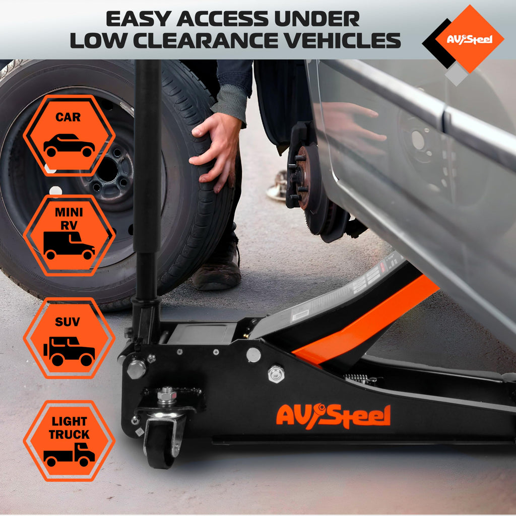 3 Ton Low Profile Hydraulic Floor Jack L787243