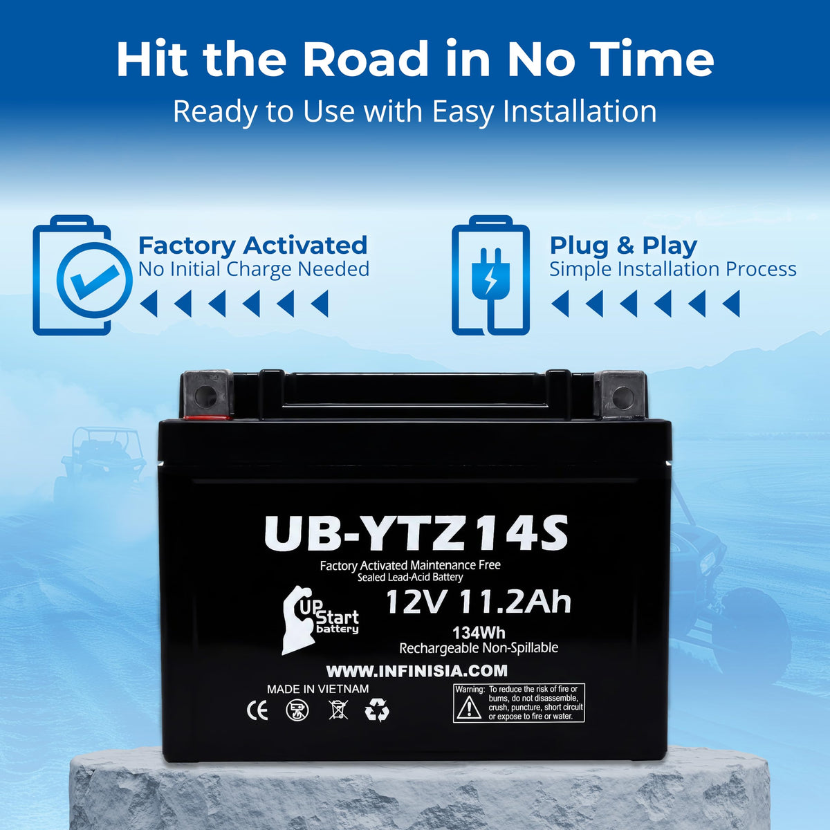 12V 11.2Ah Battery F581797