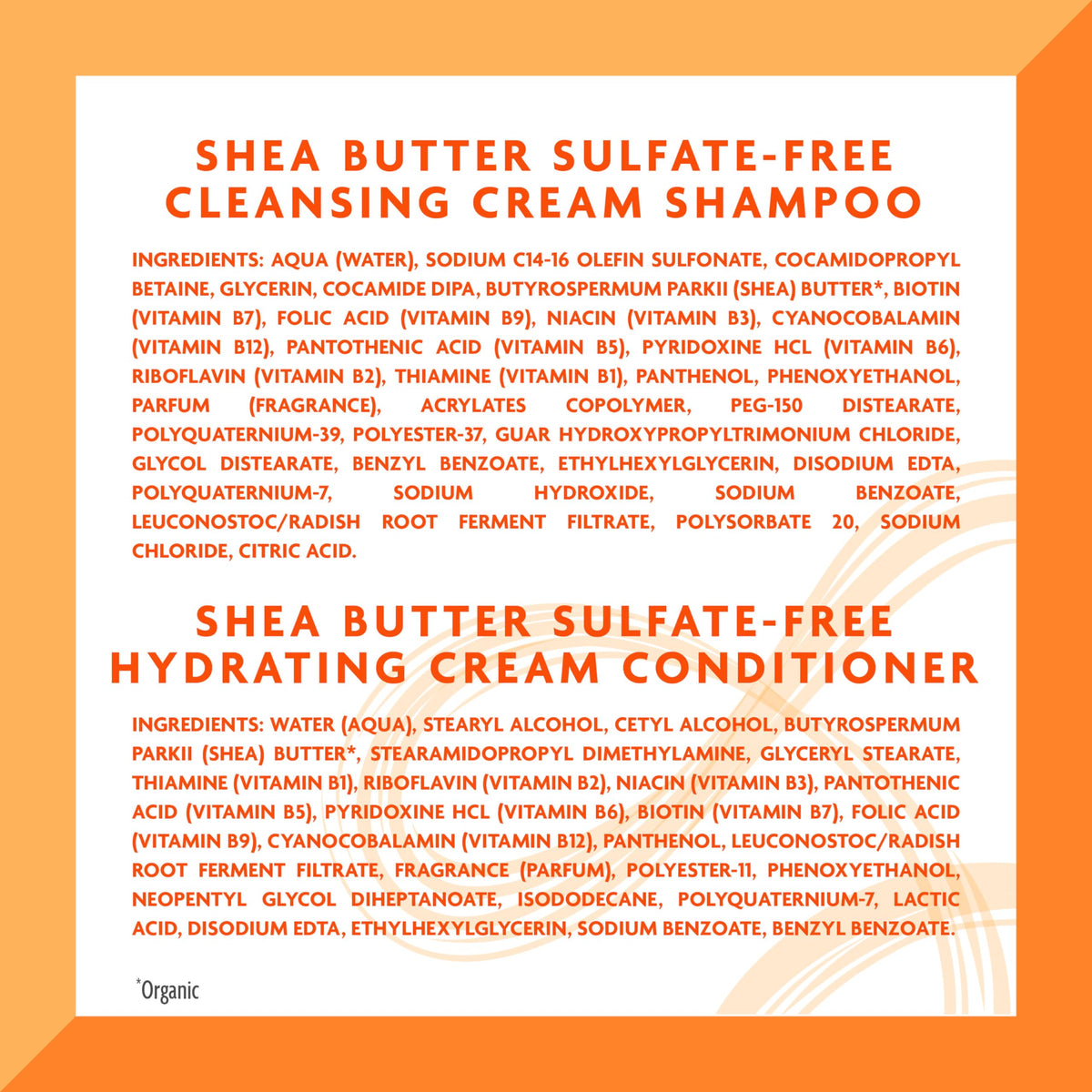 Shea Butter Shampoo & Conditioner Pack of 2 V505097