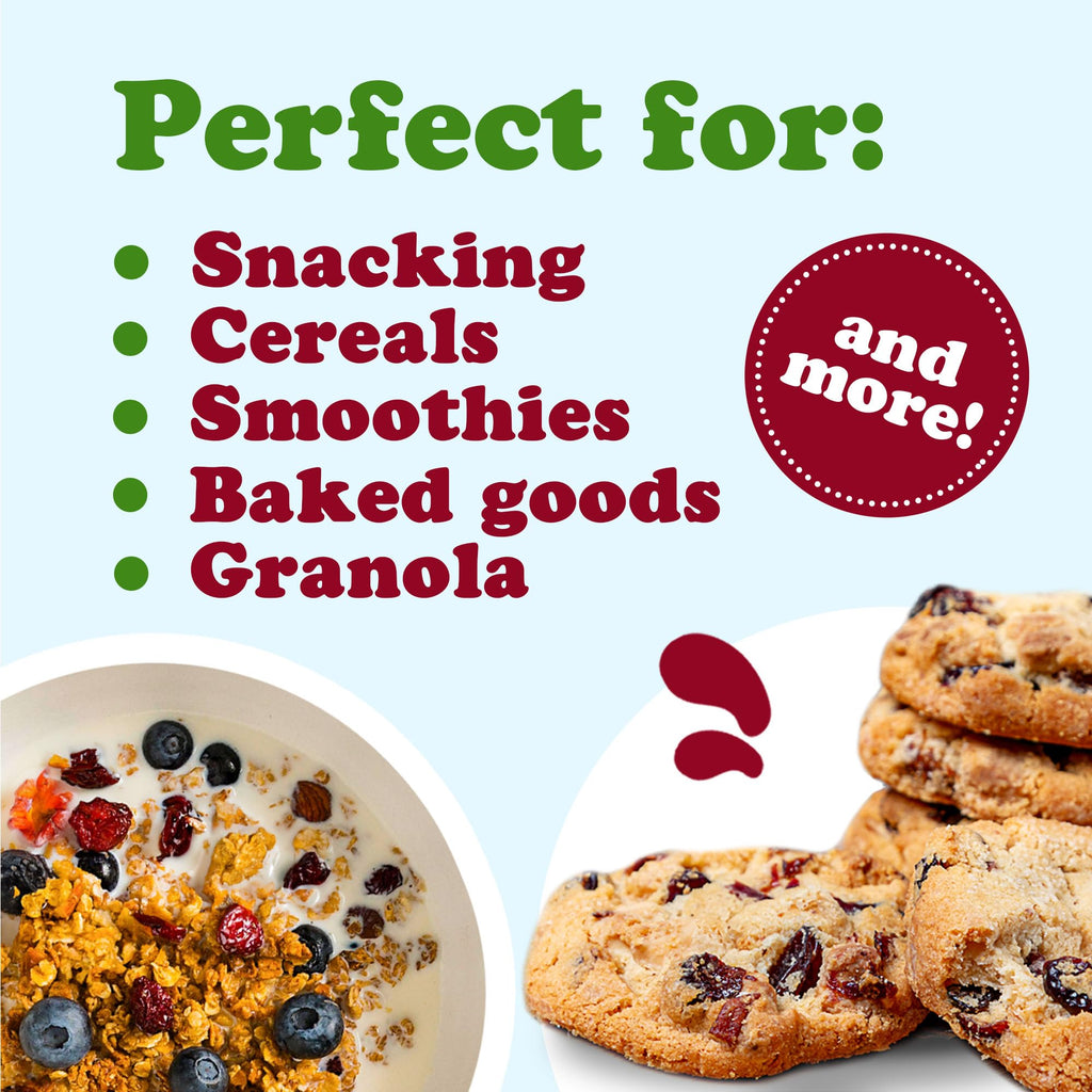 Organic Dried Berries Mix, 8 Ounces W93825