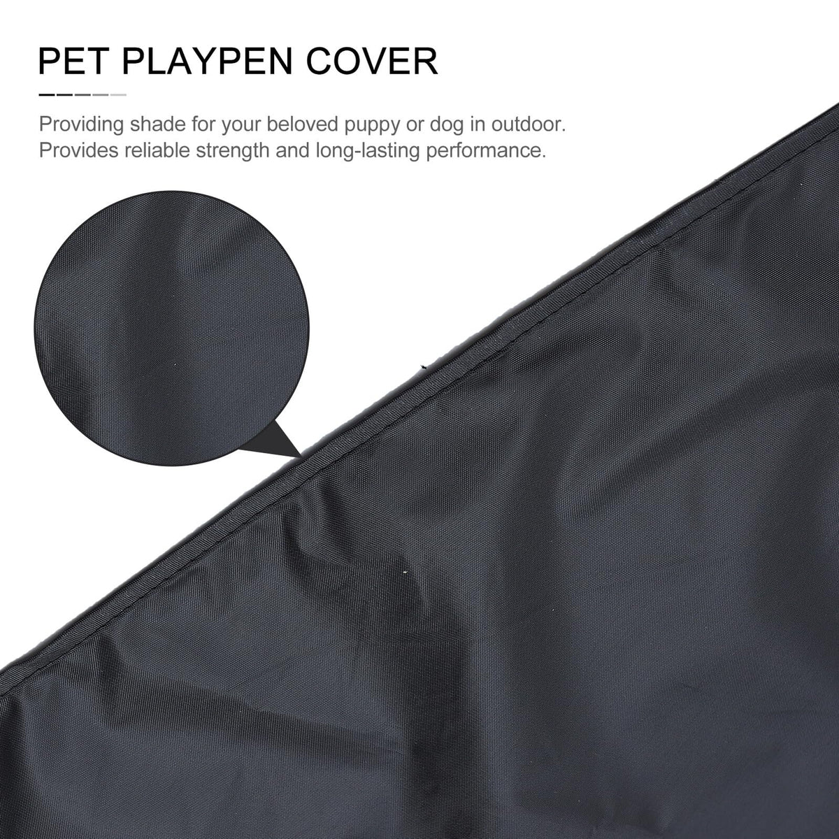 Heavy Duty Oxford Dog Playpen Cover Q417291